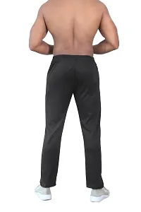 Men's Cotton Regular fit Running Track Pants with Zipper Pocket | Lowers for Men-thumb3