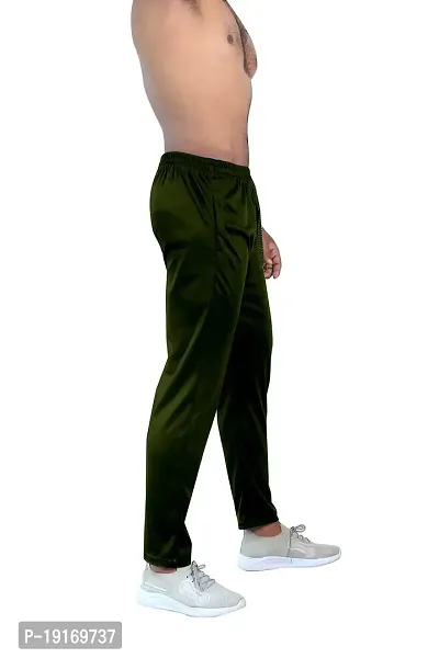 Men's Cotton Regular fit Running Track Pants with Zipper Pocket | Lowers for Men-thumb2