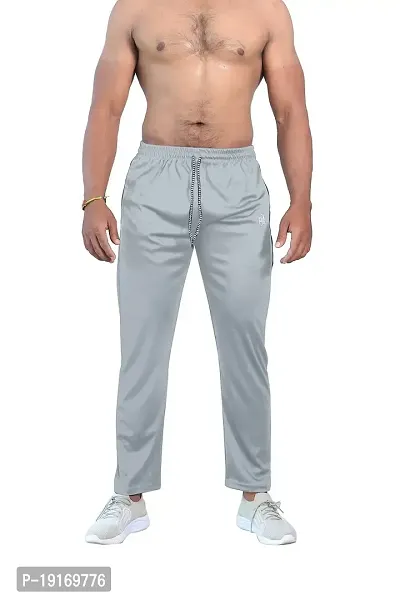 Men's Cotton Regular fit Running Track Pants with Zipper Pocket | Lowers for Men