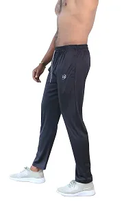 Men's Cotton Regular fit Running Track Pants with Zipper Pocket | Lowers for Men-thumb2