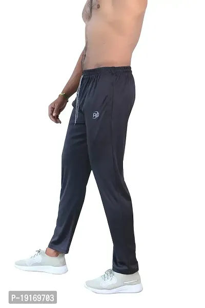 Men's Cotton Regular fit Running Track Pants with Zipper Pocket | Lowers for Men-thumb3
