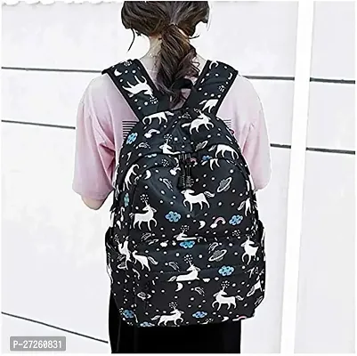 Stylist Artificial Leather Backpacks For Women-thumb0