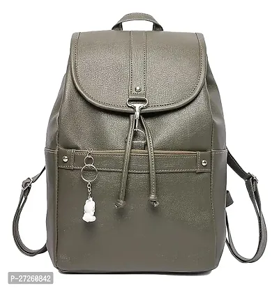 Stylist Artificial Leather Backpacks For Women-thumb0