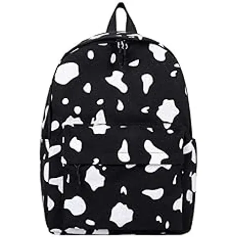 Backpack For Girls Women | Casual Bagpack with Front Pocket | Office Laptop Bag | College Student Travel Bag (Printed) dot