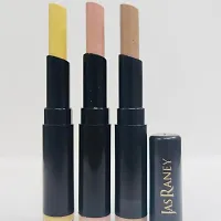 JAS RANEY 4 in 1 Makeup Stick Combo - 3 Pcs | 3 Pc Combo Of Concealer, Foundation, Corrector, Contour Stick | Pro 4 in 1 Makeup-thumb1