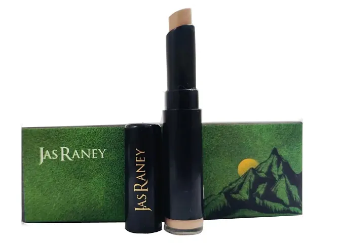 Jas Raney 4-in-1 MAKEUP STICK Cruelty Free Compact & Handy Weightless | Long lasting | Velvet Matte Finish formula Provides Full Coverage | Foundation, Concealer, Corrector & Contour