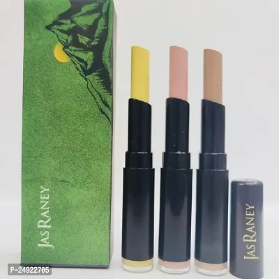 JAS RANEY 4 in 1 Makeup Stick Combo - 3 Pcs | 3 Pc Combo Of Concealer, Foundation, Corrector, Contour Stick | Pro 4 in 1 Makeup-thumb4