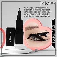 JAS RANEY Kajal (3.2 gm) | Black Kajal Stick | Waterproof Kajal | Kohl | Everlasting Kajal | Smudge Free kajal-thumb2