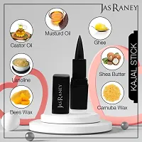 JAS RANEY Kajal (3.2 gm) | Black Kajal Stick | Waterproof Kajal | Kohl | Everlasting Kajal | Smudge Free kajal-thumb1