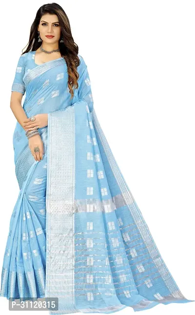 Fancy Art Silk Saree With Blouse Piece For Women