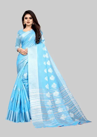 Elegant Art Silk Sarees with Blouse piece