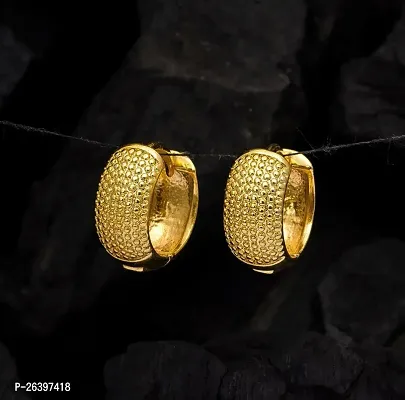 Golden Alloy  Drop Earrings For Women-thumb0