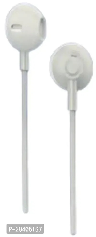 Jai Mata Di Mobile And Comunication Remax Rm 711 Earphone Wired Noise Cancelling Fashion InEar Earphone With Microphone High Quality (White)