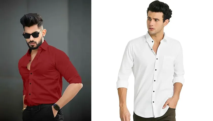 New Launched Polyester Long Sleeves Casual Shirt 