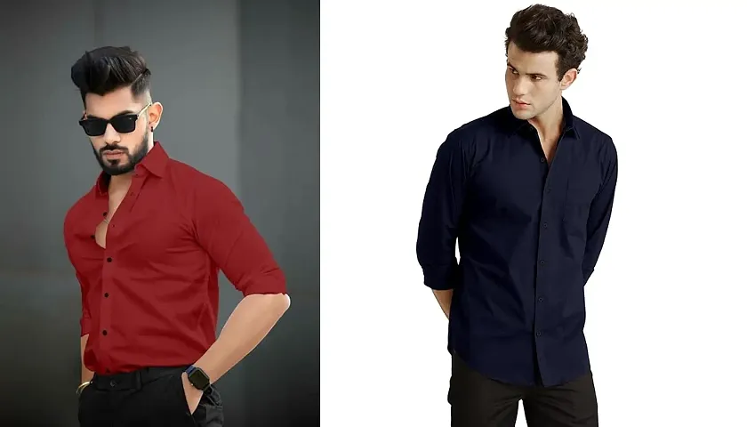 Must Have Polyester Long Sleeves Casual Shirt 