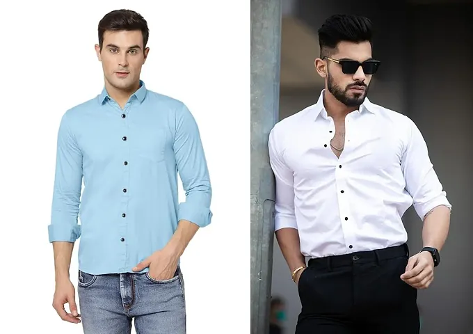 New Launched Polyester Long Sleeves Casual Shirt 