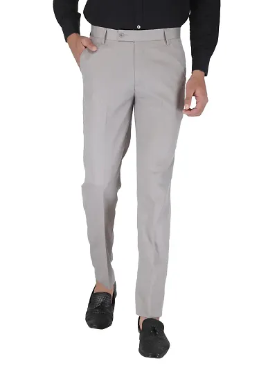 Textured Formal Trousers In Teal Phoenix Fit Mentor