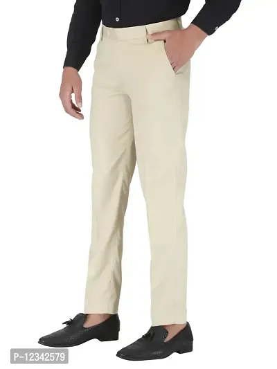 Regular Fit Mens Formal Trouser Pant-thumb3