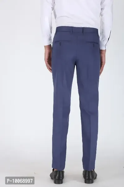 CHARLIE CARLOS Regular Fit Formal Trouser Pant For Men-thumb2