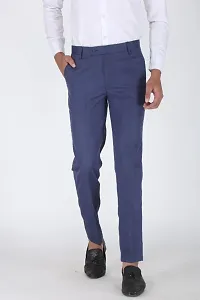 CHARLIE CARLOS Regular Fit Formal Trouser Pant For Men-thumb3