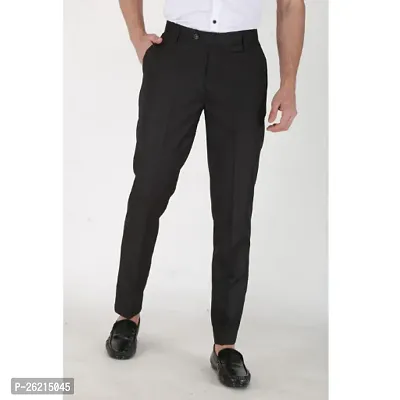 Black Formal Trouser Pant For Men-thumb2