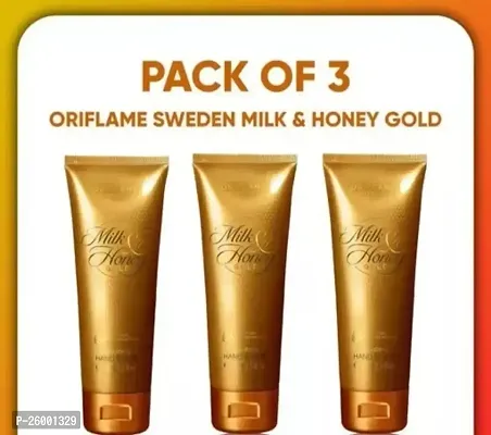 Oriflame Sweden Milk And Honey Gold Scrubs Pack Of 3-thumb0