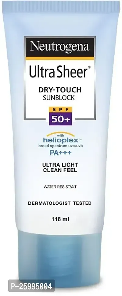 Neutrogena Ultra Sheer Dry-Touch Sunblock SPF 50+, 118 Ml