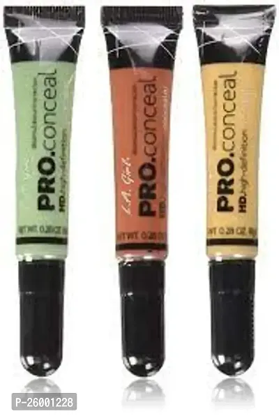 L.A. Girl Pro Concealer Set Orange, Yellow, Green-thumb0