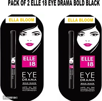 Ella Bloom Eye Kajal Bold Black Elle 18 Pack Of 2-thumb0