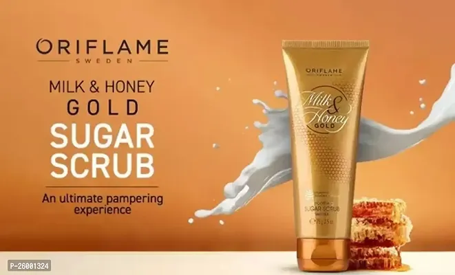 Oriflame Milk And Honey Gold Sugar Scrub-thumb0