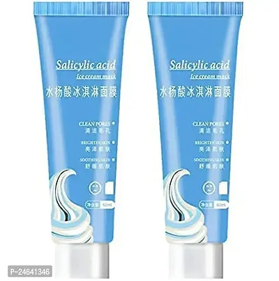 The Trendy Ice Cream Mask Ultra Cleansing, Brighten And Whiten Pack Of 2 120 Ml Each-thumb0