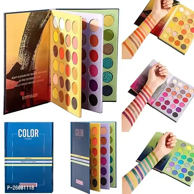 Beauty Glazed Color Shades Book 72 Color Eyeshadow Palette-thumb0