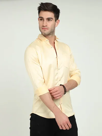 New Launched Cotton Blend Long Sleeves Casual Shirt 