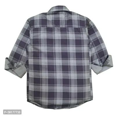 Stylish Multicoloured Cotton Checked Shirt For Boys-thumb2