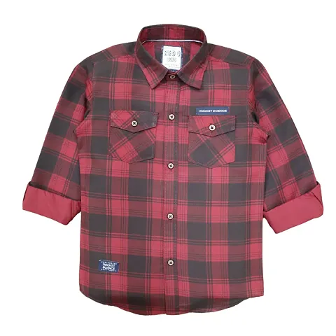 Stylish Checked Shirt For Boys