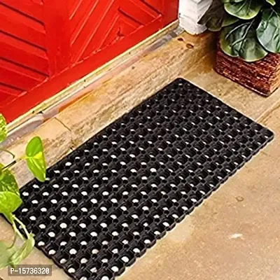 DOZIAZ Non Slip Rubber Doormat | Floor Covering Mat for Home USE for Indoor  Outdoor | Factory| Shops| Industries | Commercial | Bathroom Mat | Shower Mat | Rainmat | Swimming Pool Mat-thumb0
