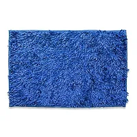 DOZIAZ Polyester Shaggy Doormat for Hall, Kitchens, Bedroom, Living Room and Cabins (2 Size 40x60cm or 16x24inches  45 * 75cm or 18 * 28inches)-thumb1