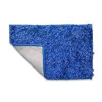 DOZIAZ Polyester Shaggy Doormat for Hall, Kitchens, Bedroom, Living Room and Cabins (2 Size 40x60cm or 16x24inches  45 * 75cm or 18 * 28inches)-thumb3