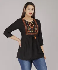 Fancy Rayon Kurtis for Women-thumb2