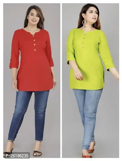 Beautiful  Rayon kurti  For Women