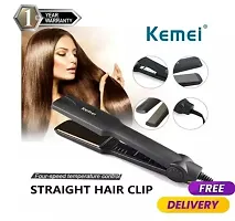 Kemei KM 329 Ceramic Professional Electric Hair Straightener-thumb1