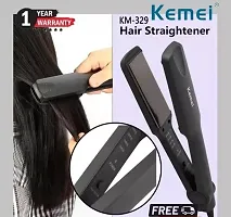 Kemei KM 329 Ceramic Professional Electric Hair Straightener-thumb4