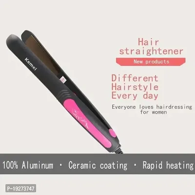 Kemei KM 328 Professional Hair Straightener ( pink)-thumb5