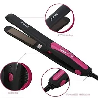 Kemei KM 328 Professional Hair Straightener ( pink)-thumb1