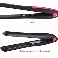 KM 328 Ceramic Plates Fast Heat up Hair Straighten Suitable for all Hair Types And 220c Heat straightener-thumb2