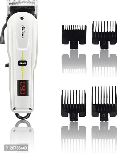 809A Professional Rechargeable Electric Haircut Machine LCD Display Hair Clipper Tool |kemei|-thumb0