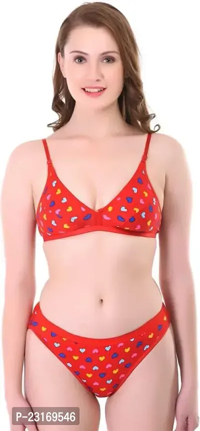 Stylish Multicoloured  Bra And Panty Set For Women-thumb0