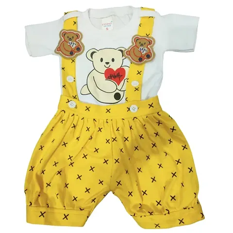 Trending Cotton Blend Dungarees for Boys 