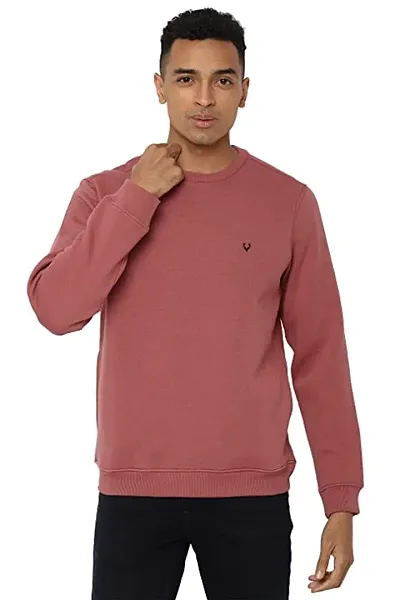 Elegant Solid Long Sleeves Sweatshirts For Men