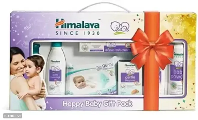 HIMALAYA Happy Baby Gift Pack (7 IN 1)  (White)